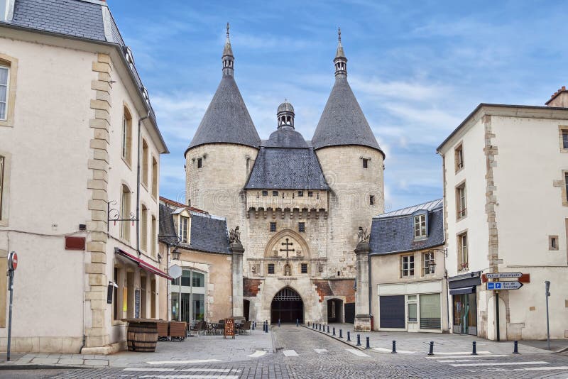 De Craffe-Poort in Nancy, Frankrijk royalty-vrije stock afbeelding De Craffe-Poort in Nancy, Frankrijk royalty-vrije stock afbeelding