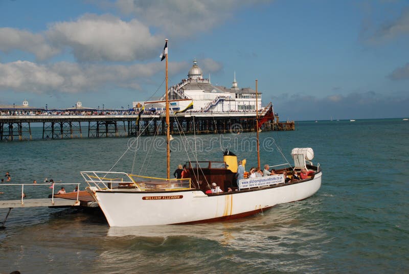 De Pijler Van Eastbourne, Engeland Redactionele Stock Foto Image of