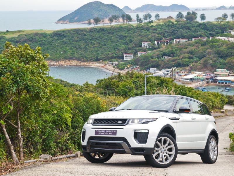 De Dag van de de Testaandrijving van waaierrover evoque 2016 stock afbeelding De Dag van de de Testaandrijving van waaierrover evoque 2016 stock afbeelding