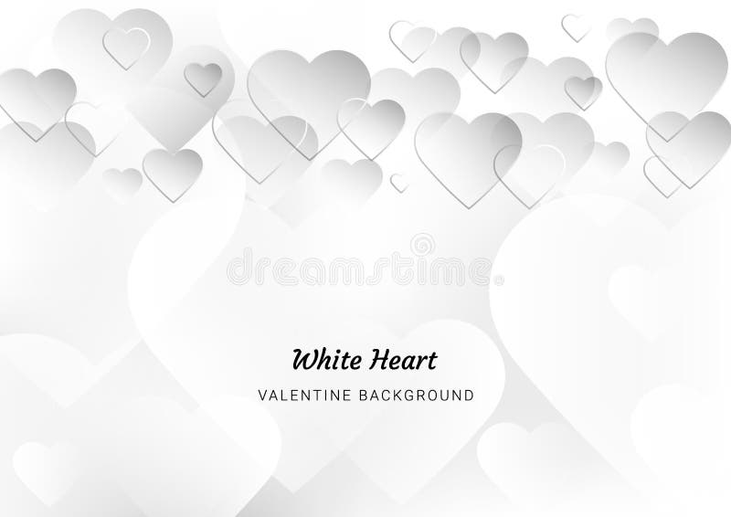 De Dag van Valentine van de hartliefde, witte achtergrond, groetkaart, tekstruimte, affiches, brochure, banners, Behangwebsite stock illustratie De Dag van Valentine van de hartliefde, witte achtergrond, groetkaart, tekstruimte, affiches, brochure, banners, Behangwebsite stock illustratie