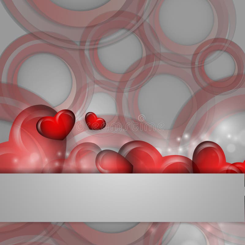 De Dag vectorachtergrond van Valentine stock illustratie De Dag vectorachtergrond van Valentine stock illustratie