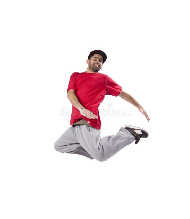 De danser van de hiphop stock foto De danser van de hiphop stock foto