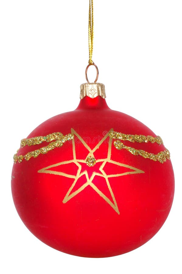 De decoratie van de kerstboom royalty-vrije stock afbeelding De decoratie van de kerstboom royalty-vrije stock afbeelding