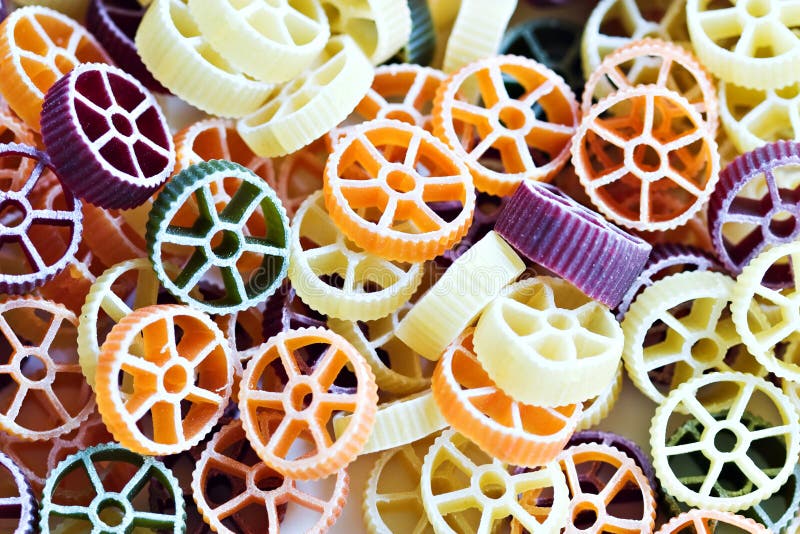 Rotelle pasta royalty-vrije stock fotografie