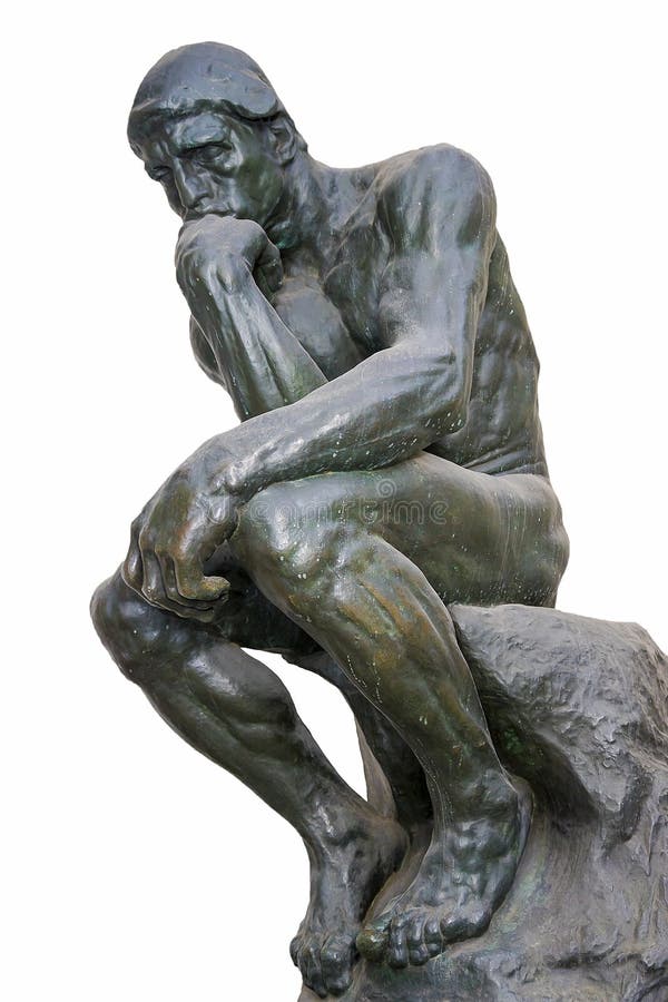 De Denker - één van de beroemdste beeldhouwwerken door Auguste Rodin