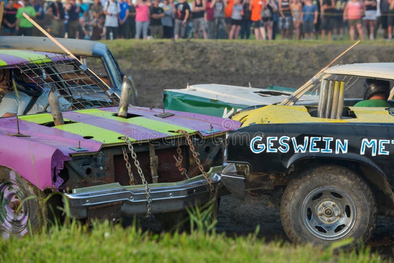 De Derby van de vernieling stock afbeeldingen De Derby van de vernieling stock afbeeldingen