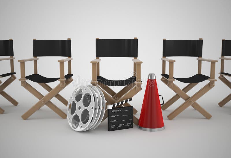 De directeuren zitten concept voor stock illustratie De directeuren zitten concept voor stock illustratie