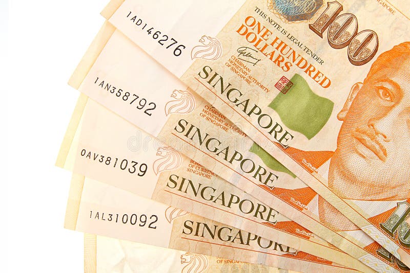 De Dollars van Singapore stock fotografie De Dollars van Singapore stock fotografie