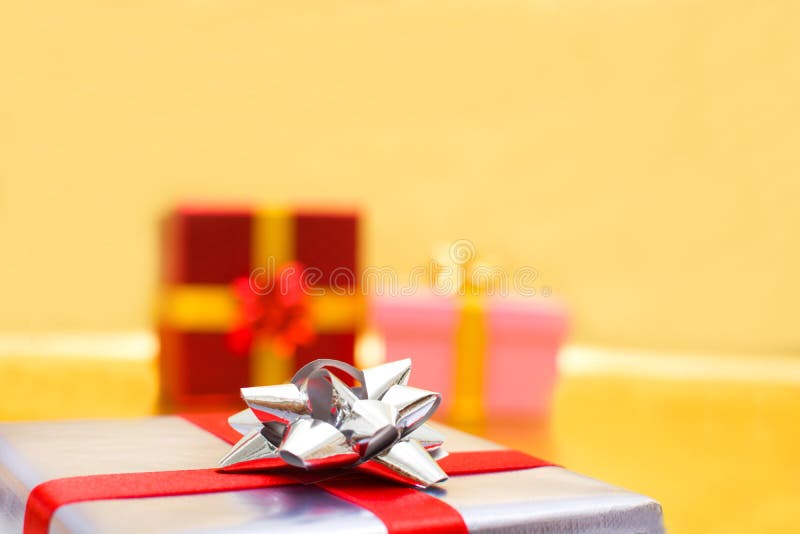 De dozen van de Kerstmisgift royalty-vrije stock fotografie