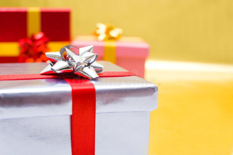 De dozen van de Kerstmisgift royalty-vrije stock fotografie