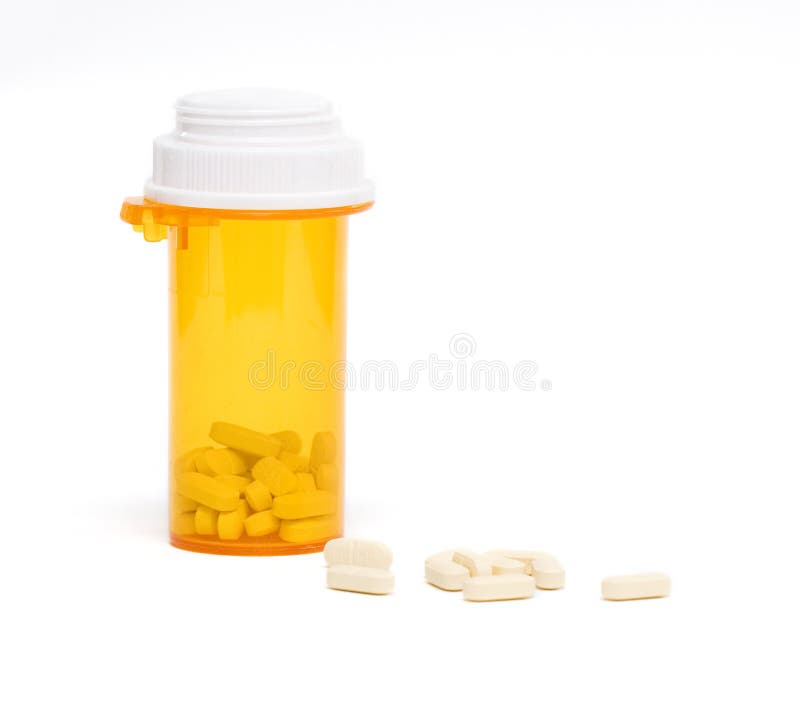 De drugs van het voorschrift stock fotografie De drugs van het voorschrift stock fotografie