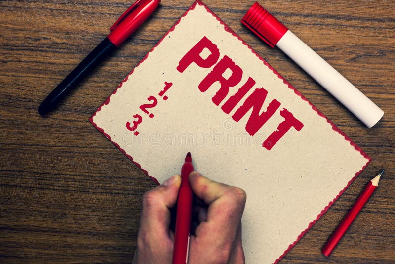 De Druk van de handschrifttekst Van de de Opbrengsbrief van de conceptenbetekenis de de aantallensymbolen op papier door machine stock fotografie De Druk van de handschrifttekst Van de de Opbrengsbrief van de conceptenbetekenis de de aantallensymbolen op papier door machine stock fotografie