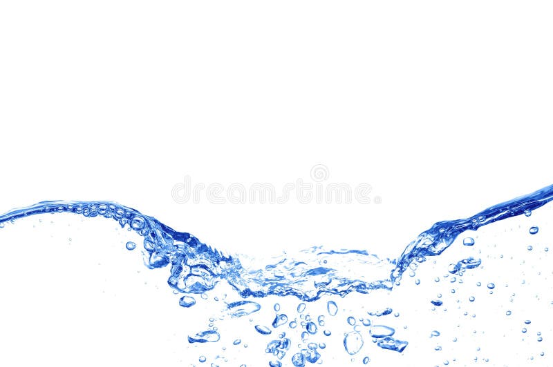 De duidelijke Blauwe Golven van het Water royalty-vrije stock foto De duidelijke Blauwe Golven van het Water royalty-vrije stock foto