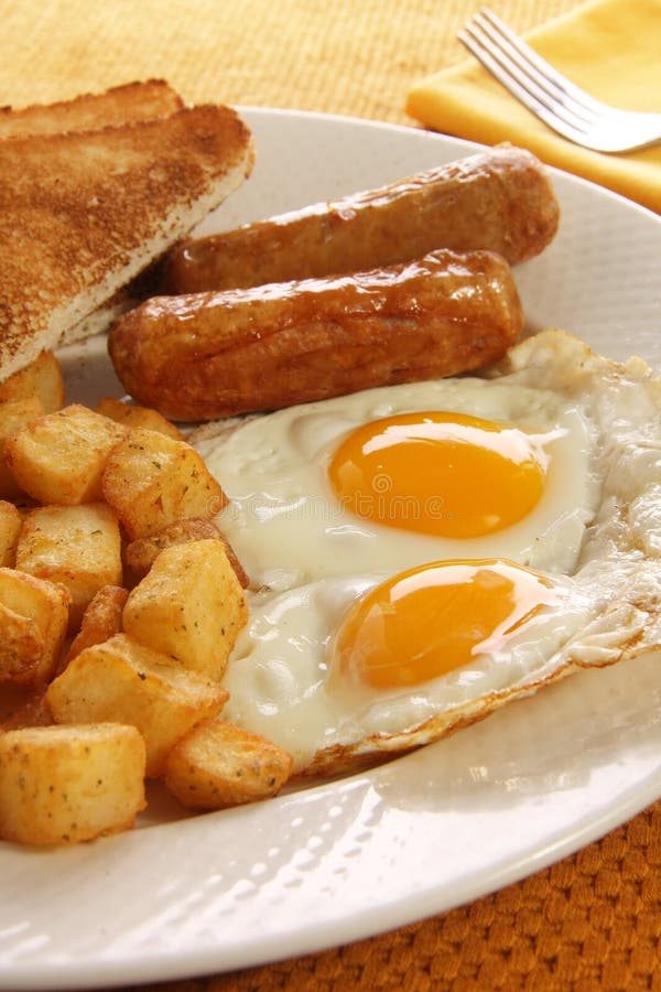 De eieren van het ontbijt