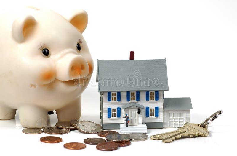De Eigenaar van het huis royalty-vrije stock afbeelding De Eigenaar van het huis royalty-vrije stock afbeelding