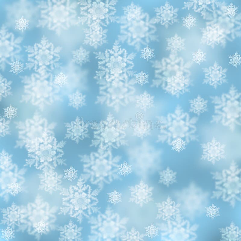 De elegante achtergrond van Kerstmis met sneeuwvlokken
