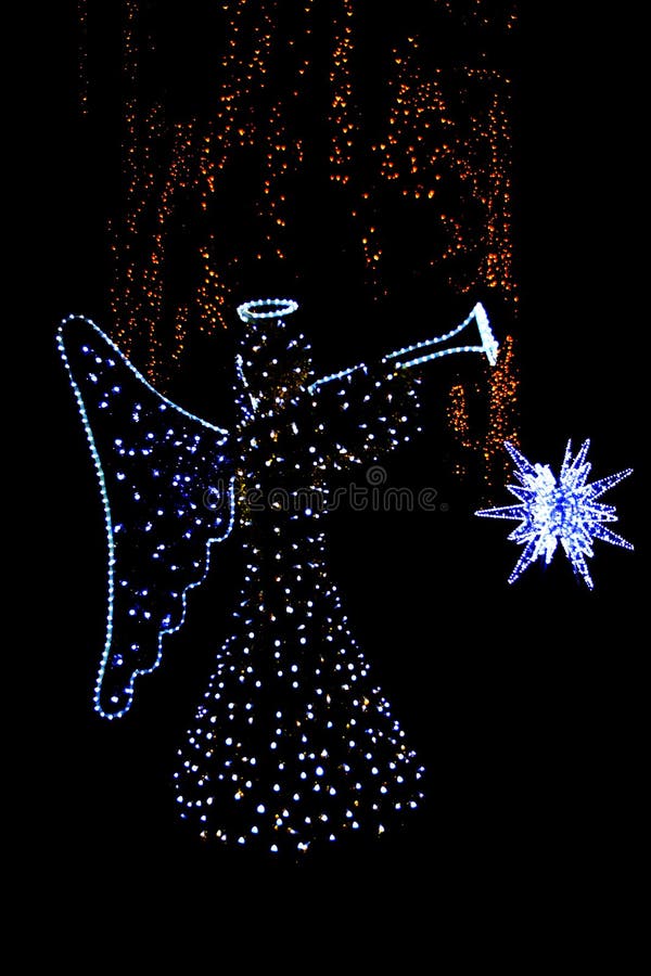 De engel van Kerstmis royalty-vrije stock foto De engel van Kerstmis royalty-vrije stock foto
