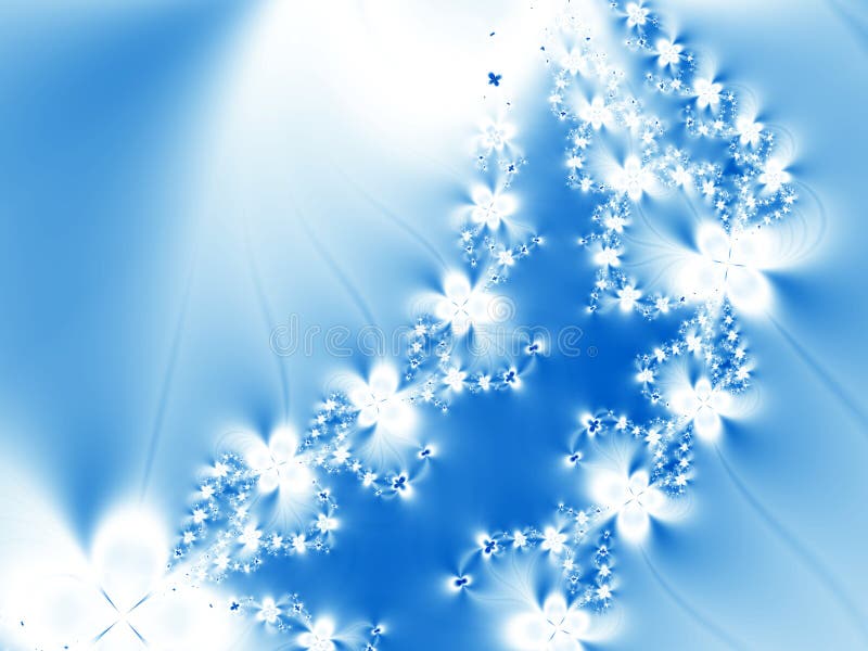 Winterfantasie vector illustratie