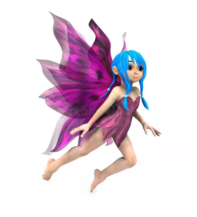 De Fee Van Het Beeldverhaal Stock Illustratie Illustration of