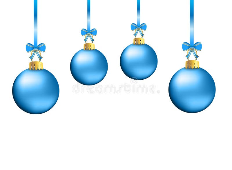 De feestelijke achtergrond van Kerstmis met ballen