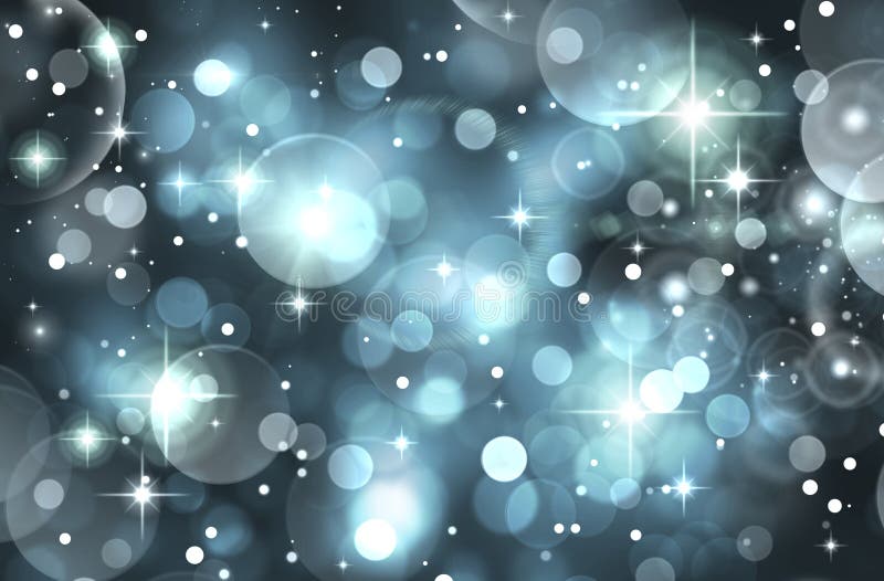 De feestelijke vage bokeh cirkels als achtergrond, blauwe, zwarte, witte en blauwe, schitteren, helder lichteffect, partij, pret, royalty-vrije illustratie De feestelijke vage bokeh cirkels als achtergrond, blauwe, zwarte, witte en blauwe, schitteren, helder lichteffect, partij, pret, royalty-vrije illustratie