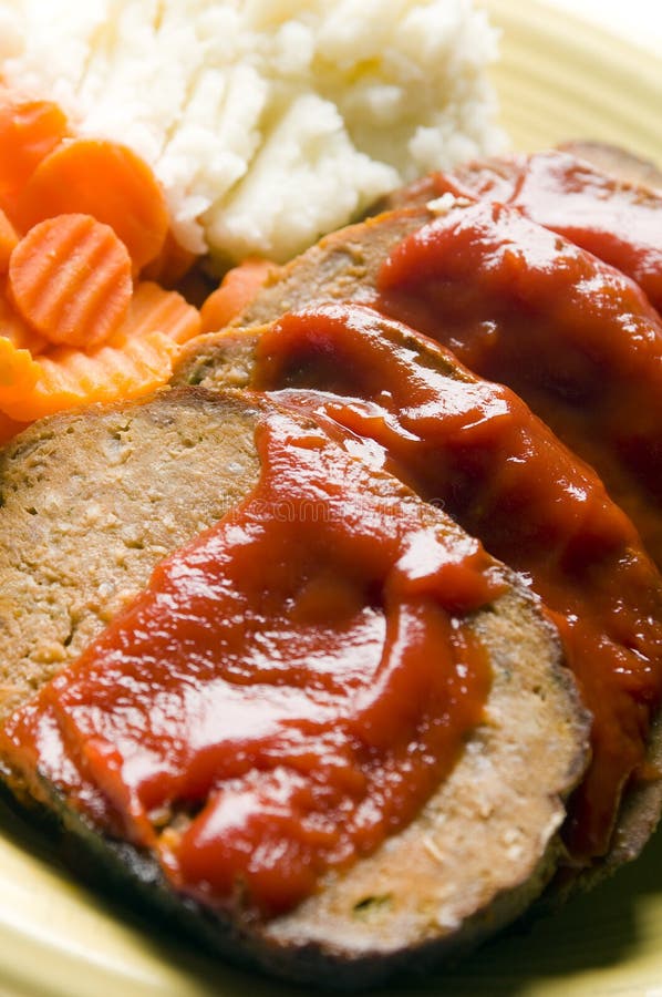 Meatloaf meat loaf sliced carrots mashed potatoes. Meatloaf meat loaf sliced carrots mashed potatoes