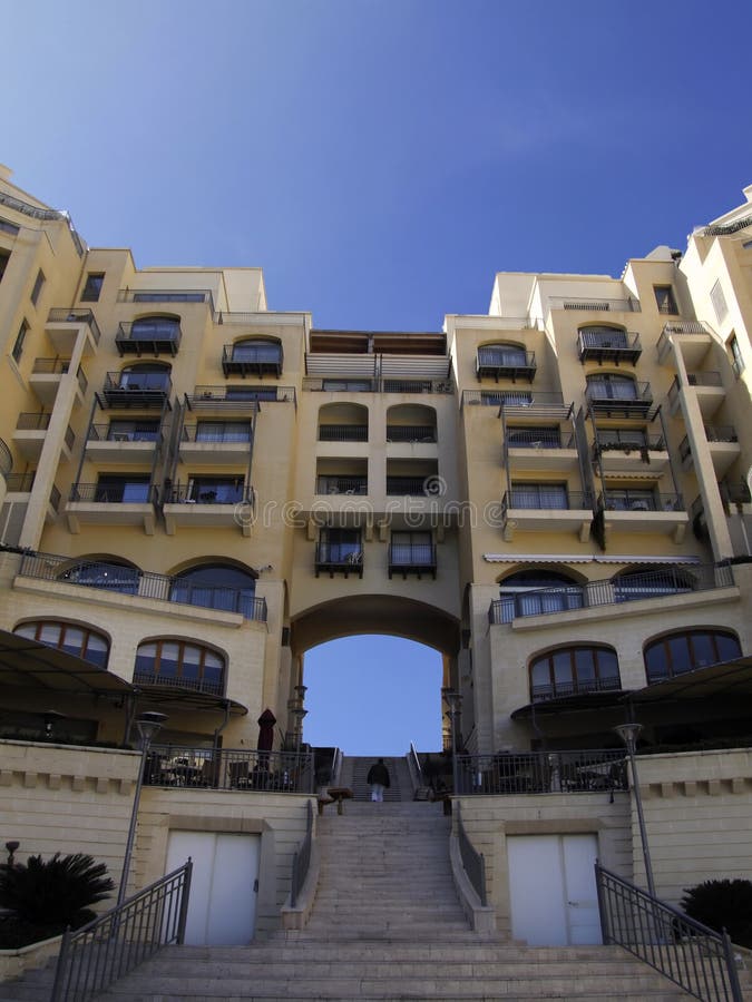 Modern apartments in the Mediterranean island of Malta. Modern apartments in the Mediterranean island of Malta