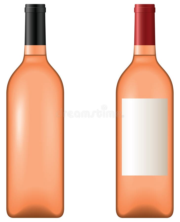De fles van de wijn