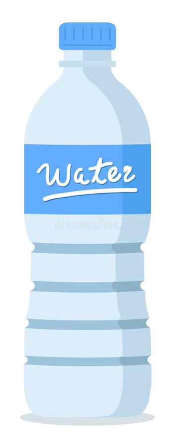 De fles van het water