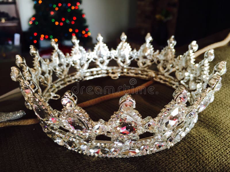 De fonkelende kroon van het Schoonheidsspectakel royalty-vrije stock fotografie De fonkelende kroon van het Schoonheidsspectakel royalty-vrije stock fotografie