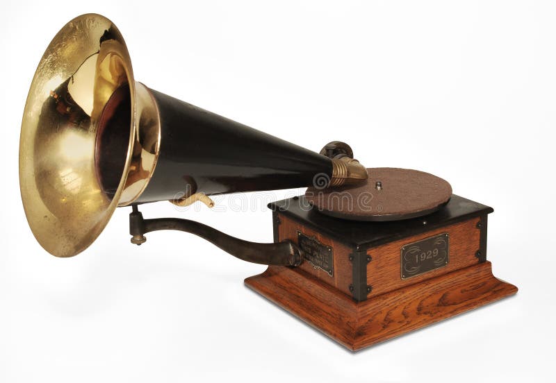 De fonograaf van Victrola De fonograaf van Victrola