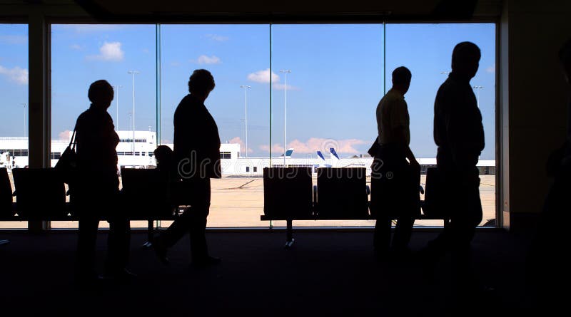 De Forenzen van de luchthaven stock fotografie De Forenzen van de luchthaven stock fotografie