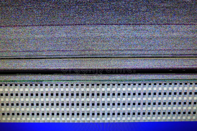 De Fout van het computerscherm met Abstracte Glitch Achtergrond stock afbeeldingen
