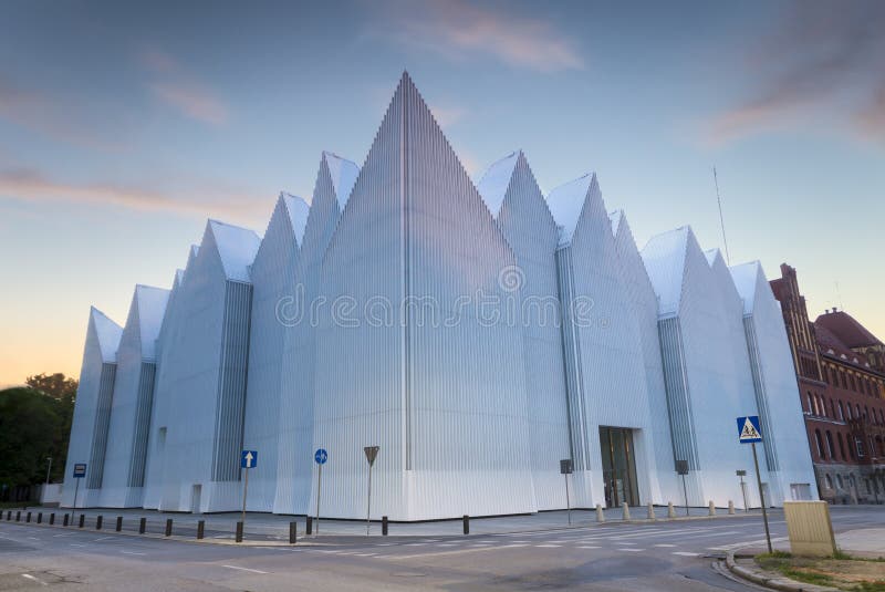 Building in Szczecin Philharmonic,Philharmonic. Mieczyslaw Karlowicz in Szczecin. Building in Szczecin Philharmonic,Philharmonic. Mieczyslaw Karlowicz in Szczecin