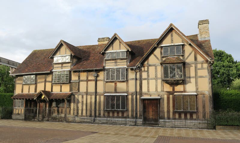 De Geboorteplaats van Shakespeare ` s in Stratford op Avon in Engeland