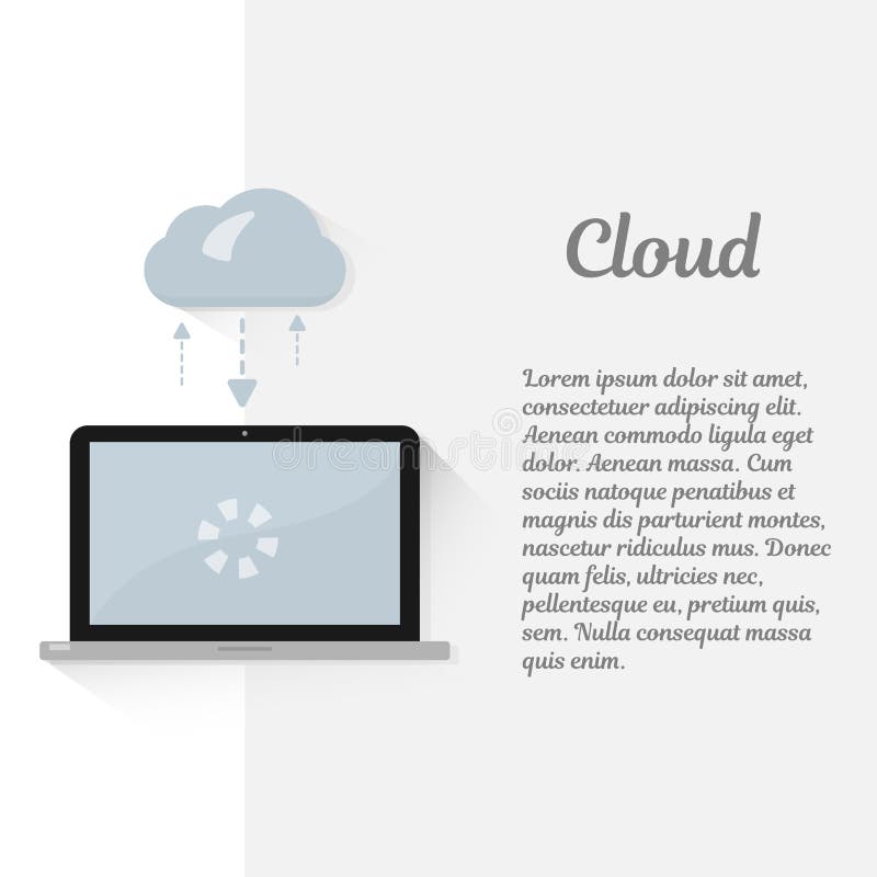 De gegevensverwerkingsconcept van de wolk Modern Illustratieontwerp Transmissie en opslag van informatie Draadloze technologie In vector illustratie De gegevensverwerkingsconcept van de wolk Modern Illustratieontwerp Transmissie en opslag van informatie Draadloze technologie In vector illustratie