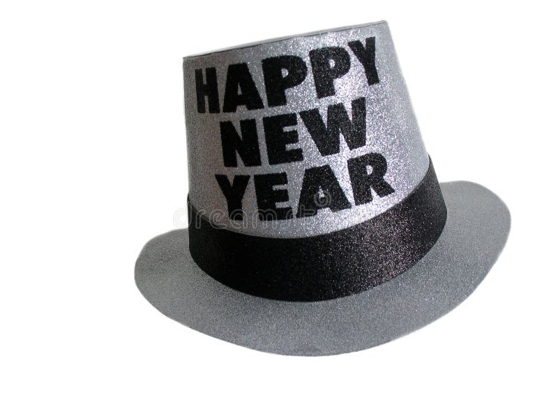 De gelukkige nieuwe hoed van de jaarpartij