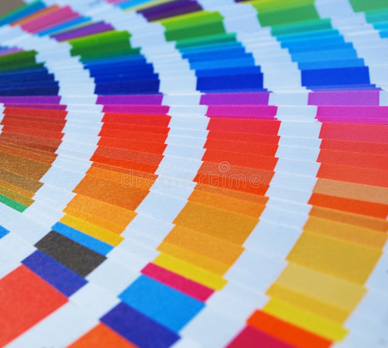 Color guide like a rainbow. Color guide like a rainbow