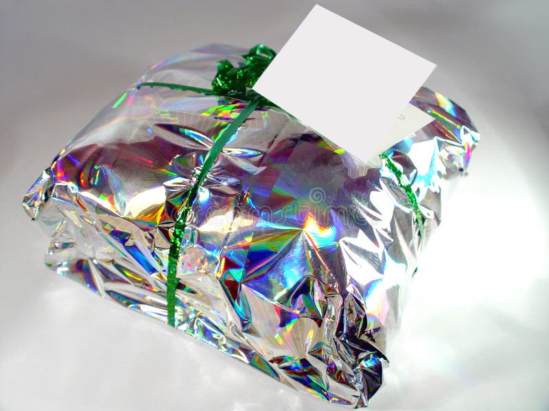 De Gift van Kerstmis royalty-vrije stock afbeeldingen De Gift van Kerstmis royalty-vrije stock afbeeldingen