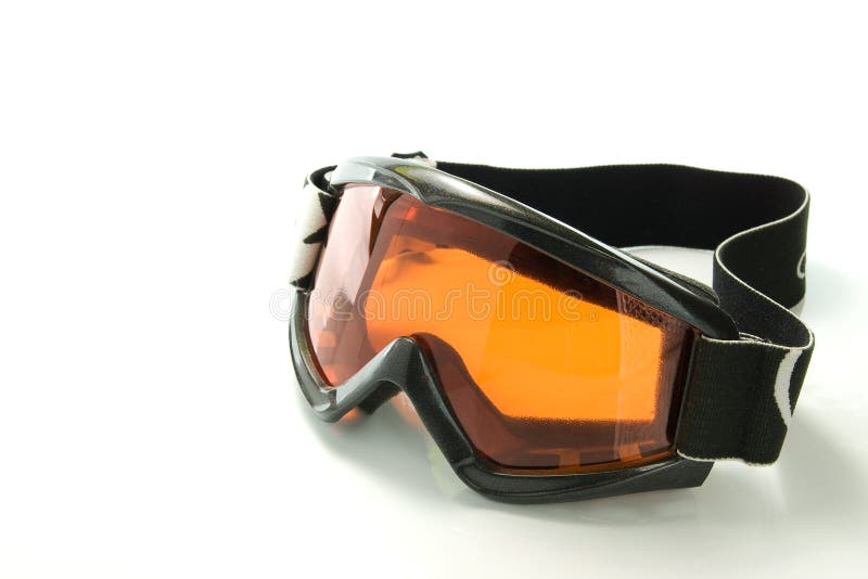 Snowboardbril royalty-vrije stock afbeeldingen