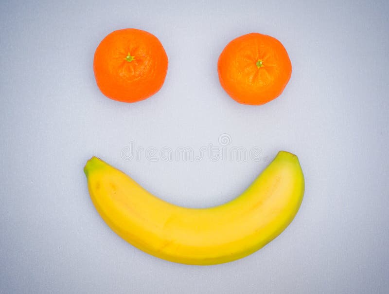 De glimlach van het fruit