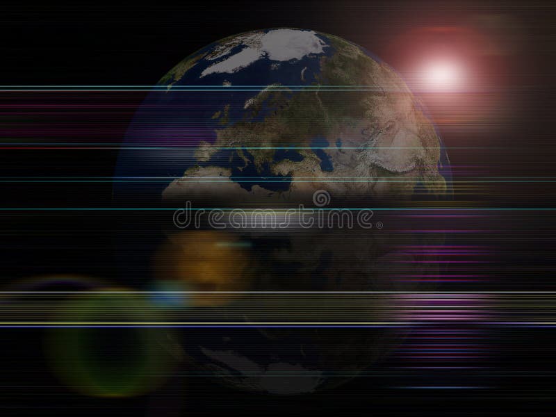 De globale planeet van de achtergrondreeksenAarde stock illustratie De globale planeet van de achtergrondreeksenAarde stock illustratie