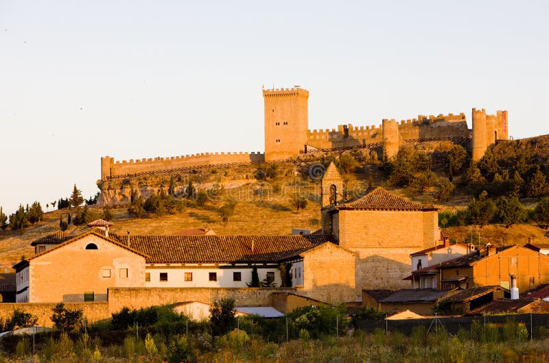 de grodowy penaranda Duero obrazy royalty free de grodowy penaranda Duero obrazy royalty free