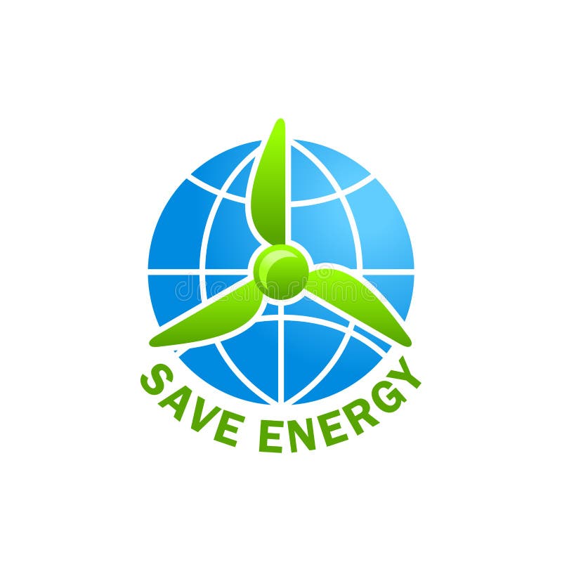 De groene energie bewaart de aarde van de planeetecologie vectorpictogram vector illustratie De groene energie bewaart de aarde van de planeetecologie vectorpictogram vector illustratie