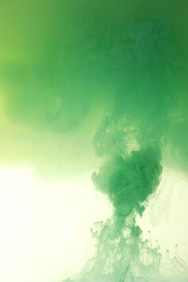 Groene Verfmengsel royalty-vrije stock foto