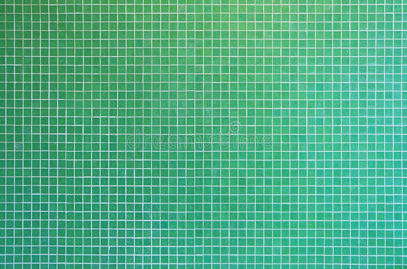 De groene textuur van de mozaïektegel stock fotografie De groene textuur van de mozaïektegel stock fotografie