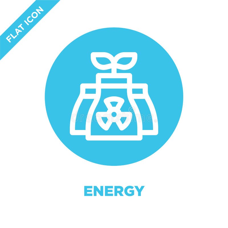 de groene vector van het energiepictogram De dunne van het het overzichtspictogram van de lijn groene energie vectorillustratie g stock illustratie de groene vector van het energiepictogram De dunne van het het overzichtspictogram van de lijn groene energie vectorillustratie g stock illustratie
