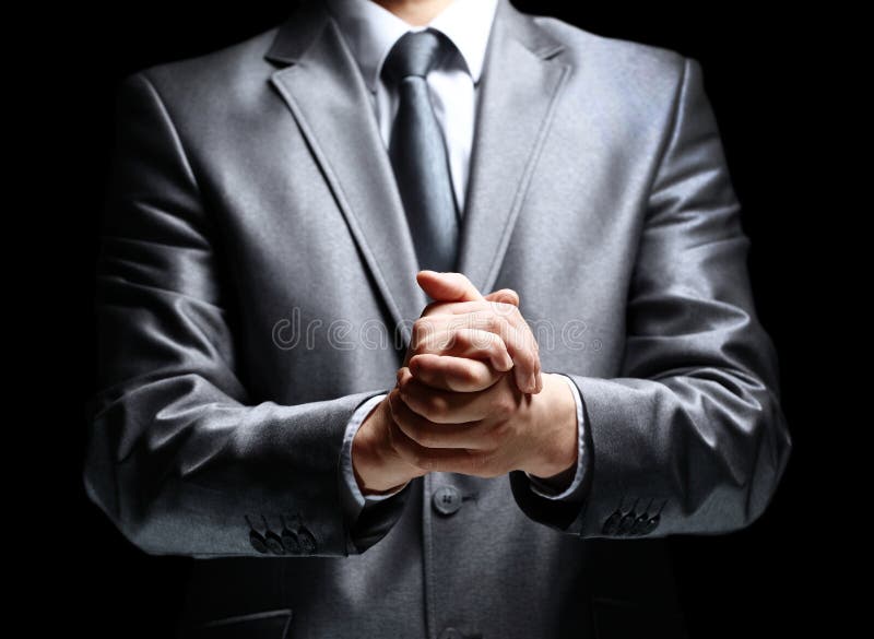 Stabiele zakenman royalty-vrije stock foto