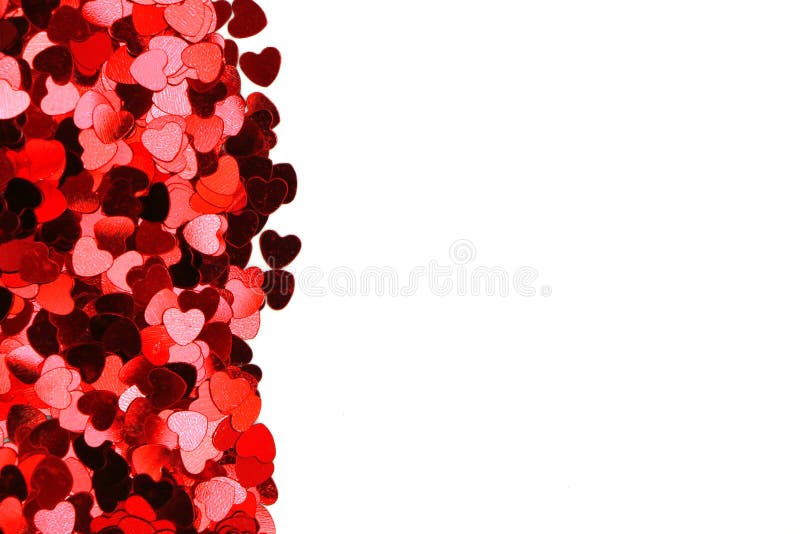De Harten van de Dag van de valentijnskaart stock afbeelding De Harten van de Dag van de valentijnskaart stock afbeelding