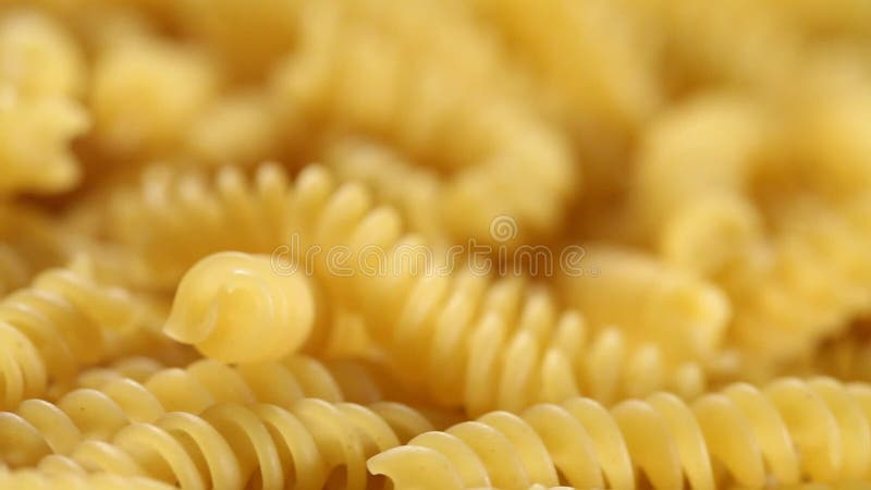 De heerlijke Italiaanse fusilli/-omwenteling van spirellideegwaren